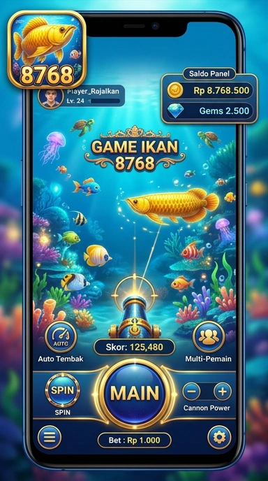8768 — cuplikan layar ringkas